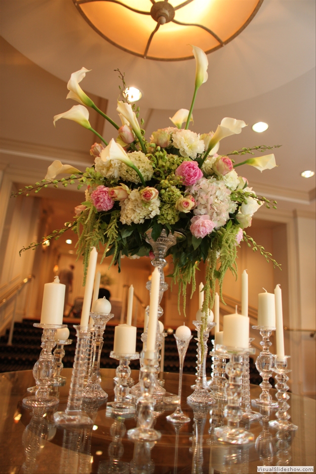 Wedding at Woodholme C.C. entrance